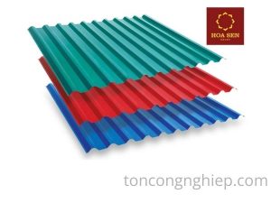 Tôn lạnh màu Hoa Sen