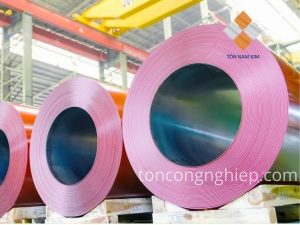 Tôn lạnh màu Nam Kim PVDF