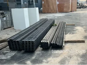 Thép hình U80x45x6x6m hình 1