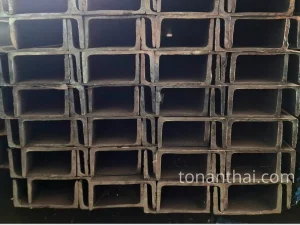 Thép hình U80x45x6x6m hình 3