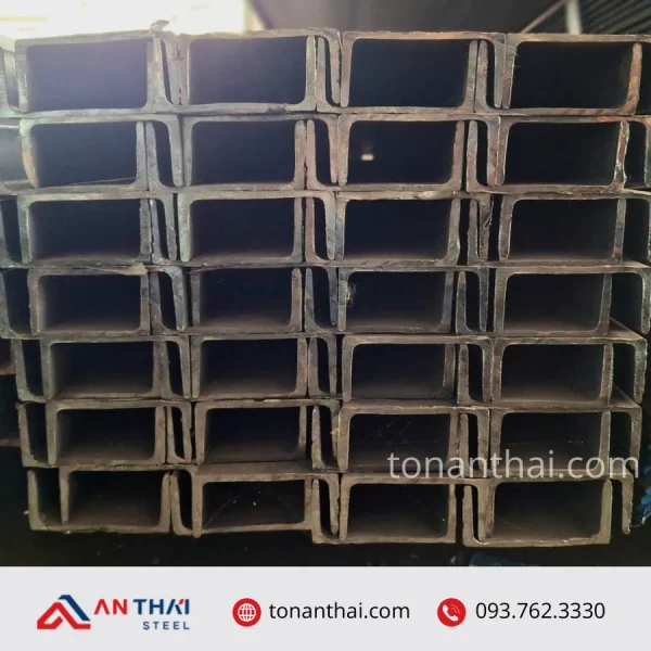 Thép hình U80x45x6x6m hình 3