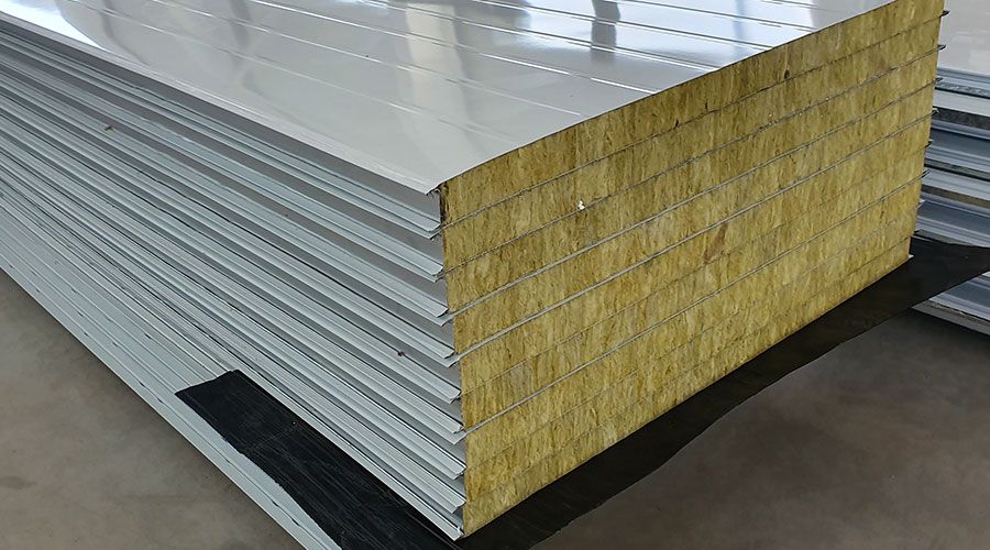 Tôn Panel Rockwool cách nhiệt chống cháy tốt
