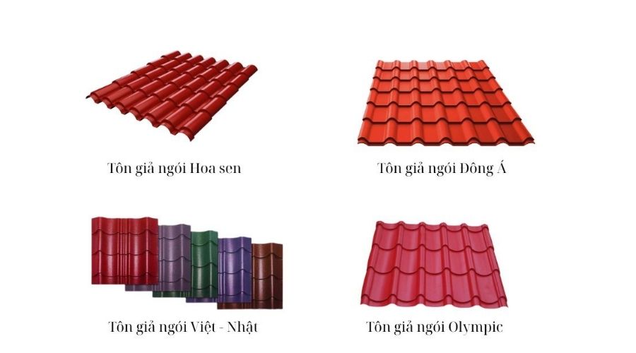 Các loai tôn giả ngói biết đến với khả năng chống chịu cao
