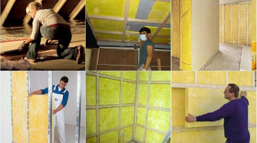 Glasswool dùng làm trần và vách cách nhiệt