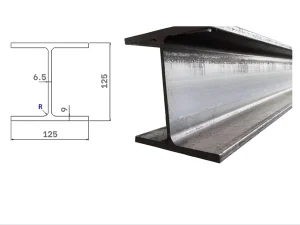 Thép hình H125x125x6.5x9