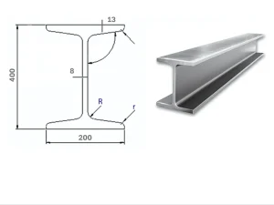 Thép hình I400x200x8x13