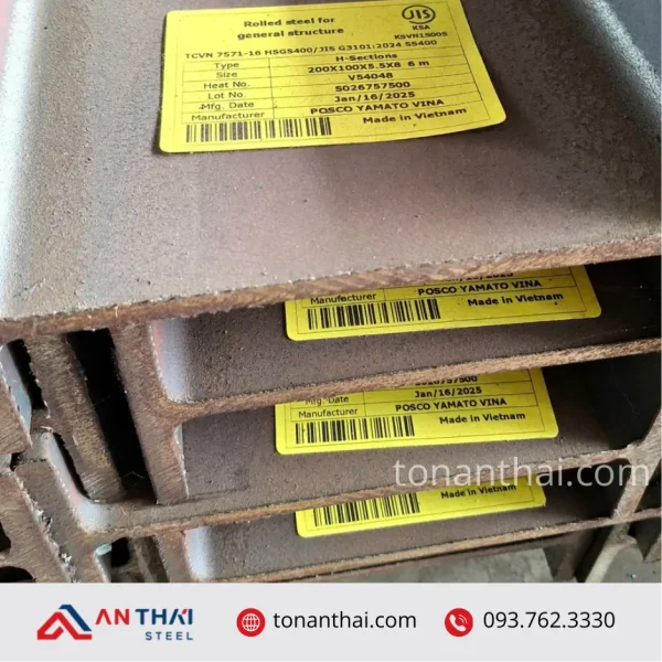 Thép hình I594x302x14x23 hình 1