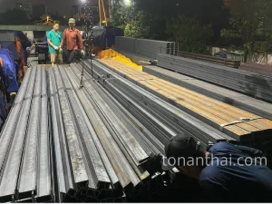 Thép hình U100x45x3.3x6m hình 2