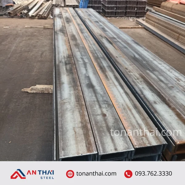 Thép hình U100x45x3.3x6m hình 3