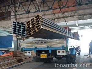 Thép hình U100x45x4.8×5.6x6m hình 3