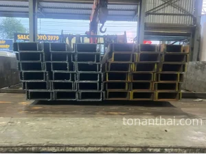 Thép hình U120x48x3.5×4.7×7.6m hình 1