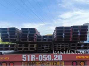 Thép hình U120x48x3.5×4.7×7.6m hình 3