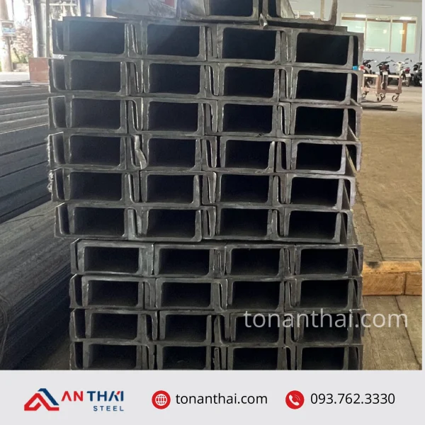 Thép hình U125x65x6x12m hình 1