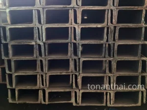 Thép hình U80x38x2.5×3.8x6m hình 2