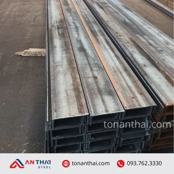 Thép hình U80x38x2.7×3.5x6m hình 3