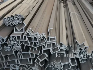 Thép hình U80x38x5.7×5.5x6m hình 2