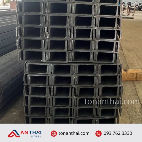 Thép hình U80x40x4.0x6m hình 2