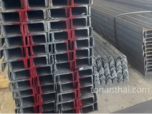 Thép hình U80x42x4.7×4.5x6m hình 2