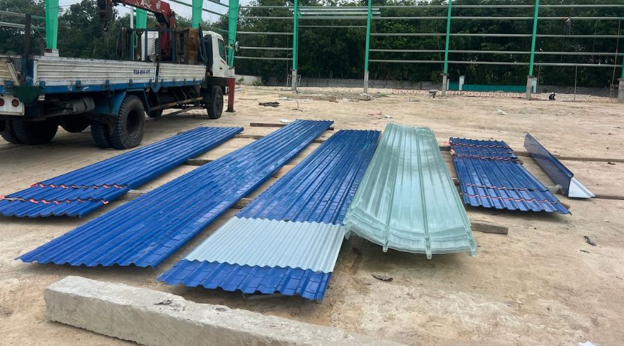 Tôn lạnh phản xạ nhiệt giữ màu tốt