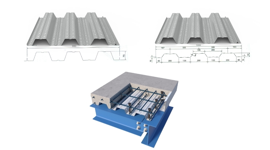 các loại tôn sàn deck