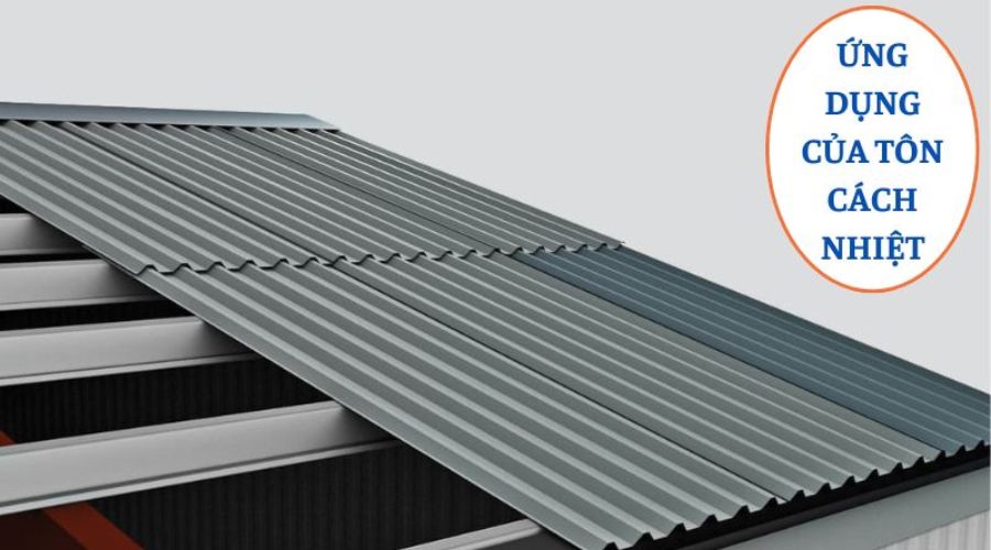 ứng dụng tôn xốp việt nhật