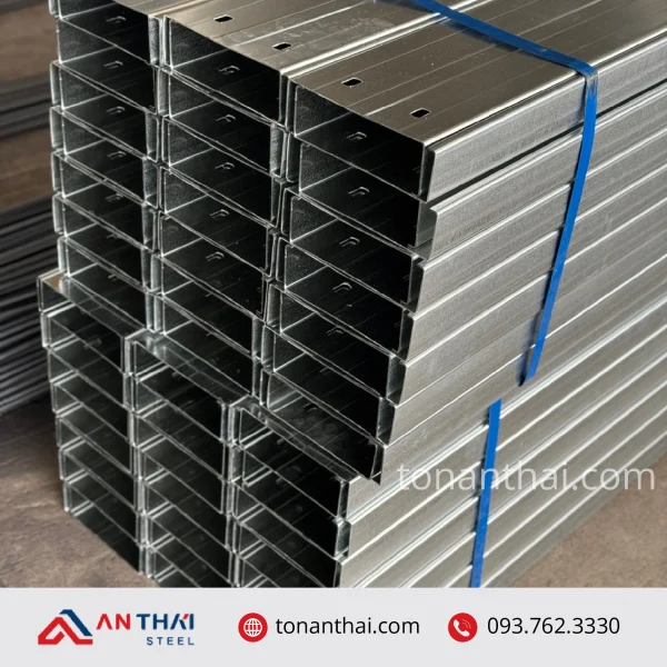 Xà gồ C80X40X1.8 hình 3