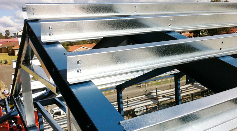 Xà gồ Z sử dụng làm khung mái nhà xưởng
