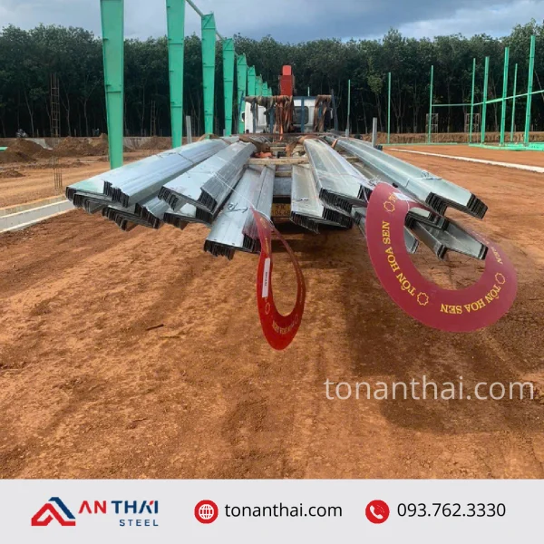 Xà gồ Z250x62x68x20x2.0 hình 2