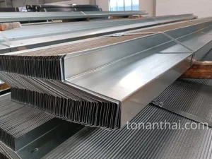 Xà gồ Z300x62x68x20x1.75 hình 2