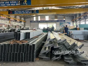 Xà gồ Z300x62x68x20x1.75 hình 3