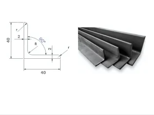Thép hình V40x40x2ly