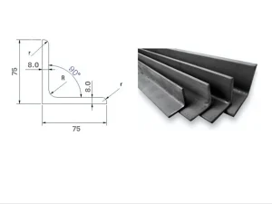 Thép hình V75x75x8.0ly