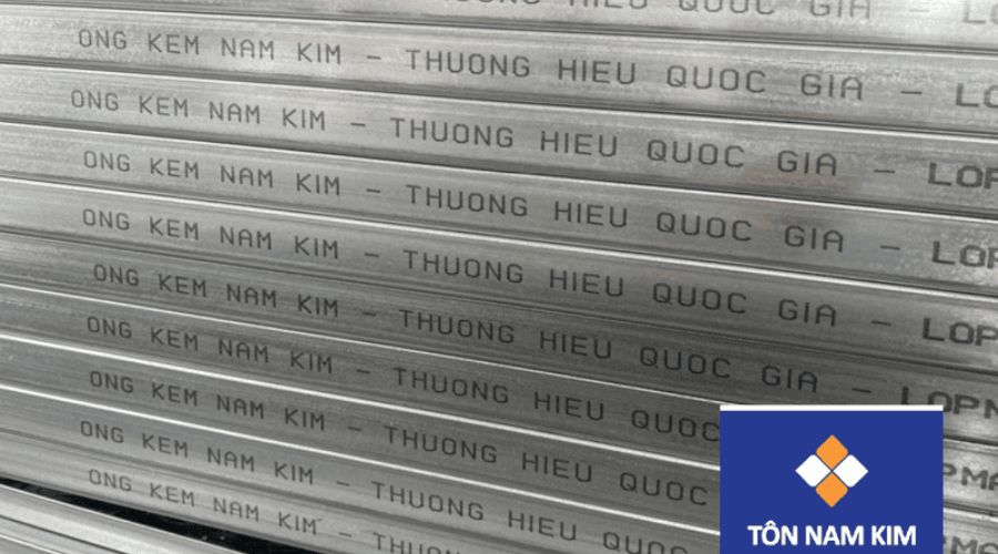 Thép ống hộp mạ Nam Kim