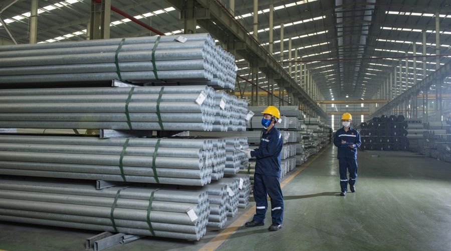 Thép ống kẽm nhúng nóng Hòa Phát
