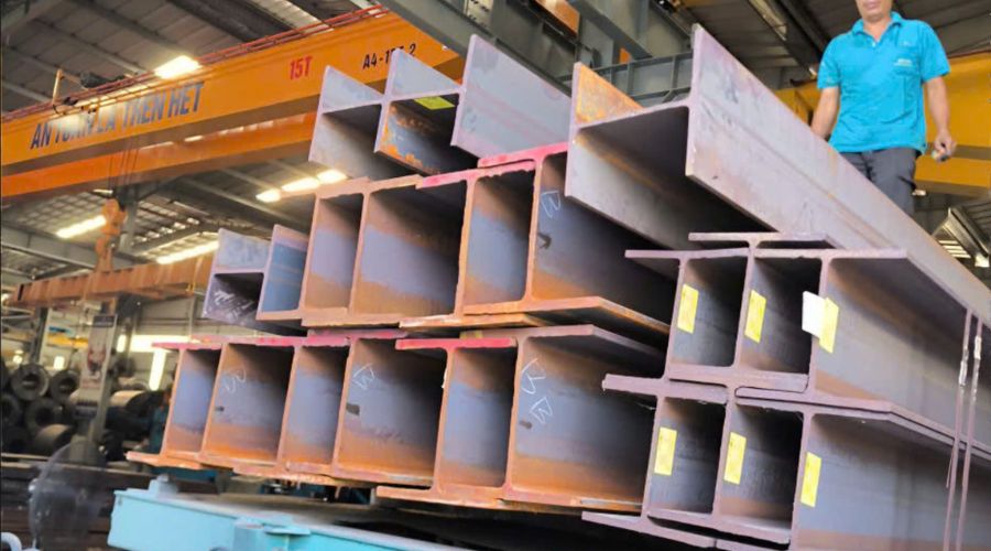Thép hình H thiết kế đối xứng